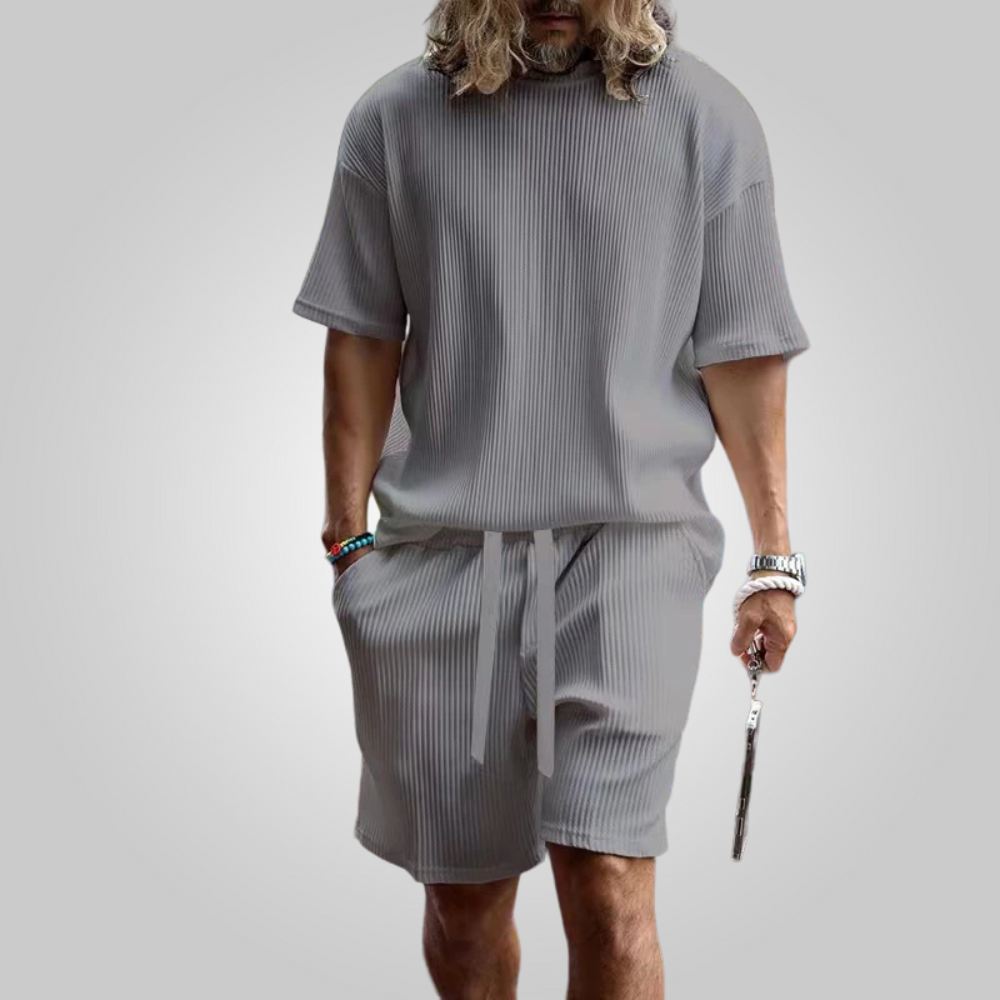 Cool Summer Shirt & Shorts Set - Alfy
