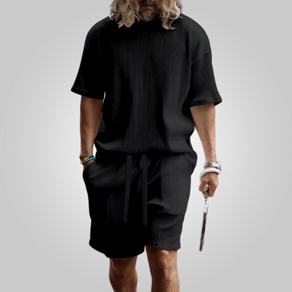 Cool Summer Shirt & Shorts Set - Alfy
