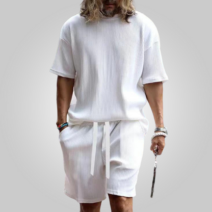 Cool Summer Shirt & Shorts Set - Alfy