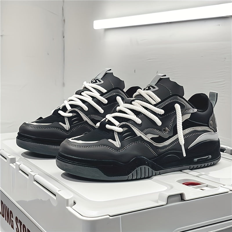 Chaussures de sport géométriques - décontractées et tendance