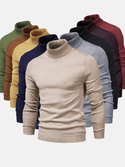 Rik | Washable Men's Turtleneck Sweater of High Quality