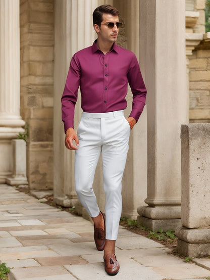 Finn | Chemise SlimFit stretch unie