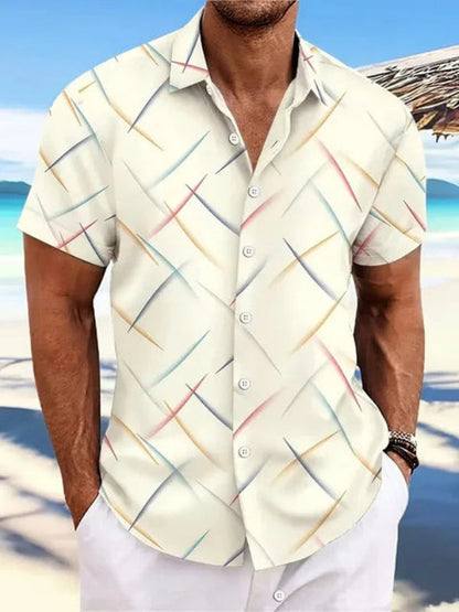 Chemise élégante en lin pour hommes - Francis