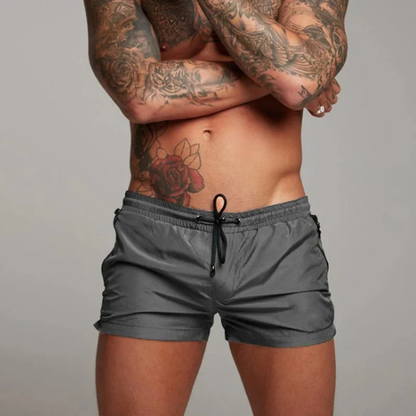 Enzo - Short de bain court avec cordon de serrage