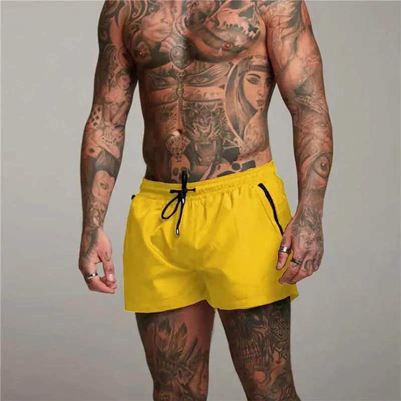 Enzo - Short de bain court avec cordon de serrage