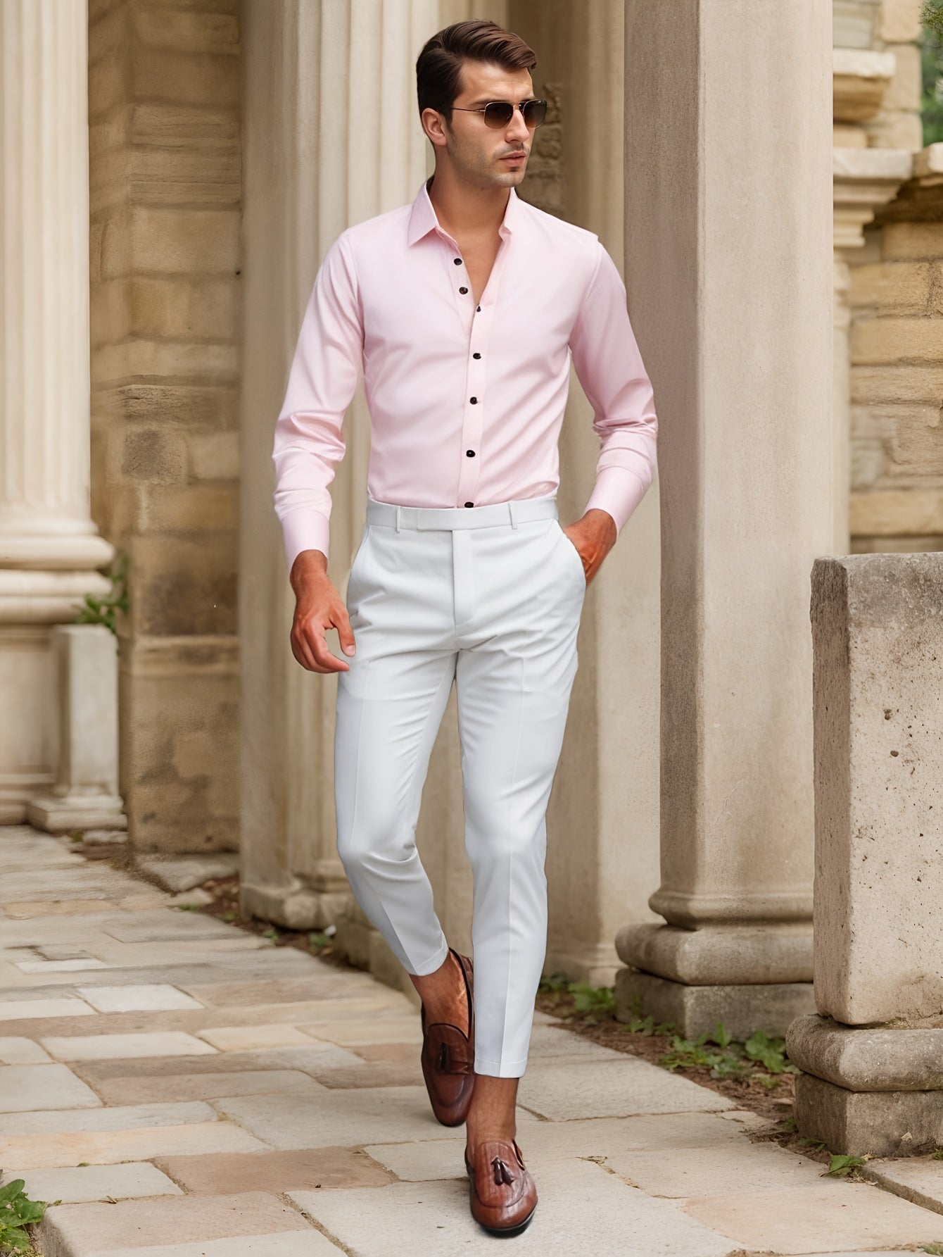 Finn | Chemise SlimFit stretch unie