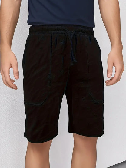 Short décontracté en lin pour hommes