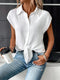 Women's Shirt | Short Sleeve & Button Up | Soft & Summery | Casual Style