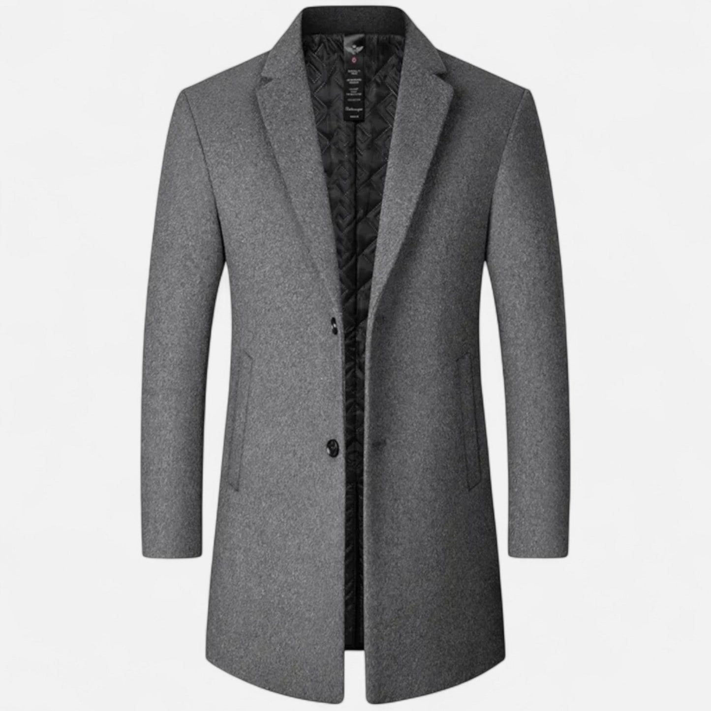 Manteau homme en laine - Élégance classique taillée