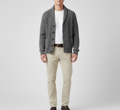 Men's Wool Cardigan