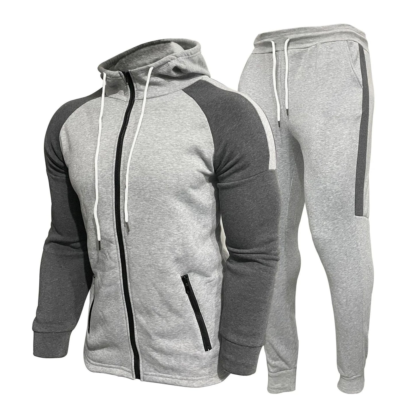 Survêtement homme avec veste zippée