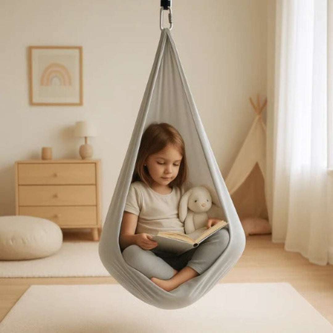 CalmSwing | Balançoire de thérapie sensorielle pour autisme, pour intérieur et extérieur