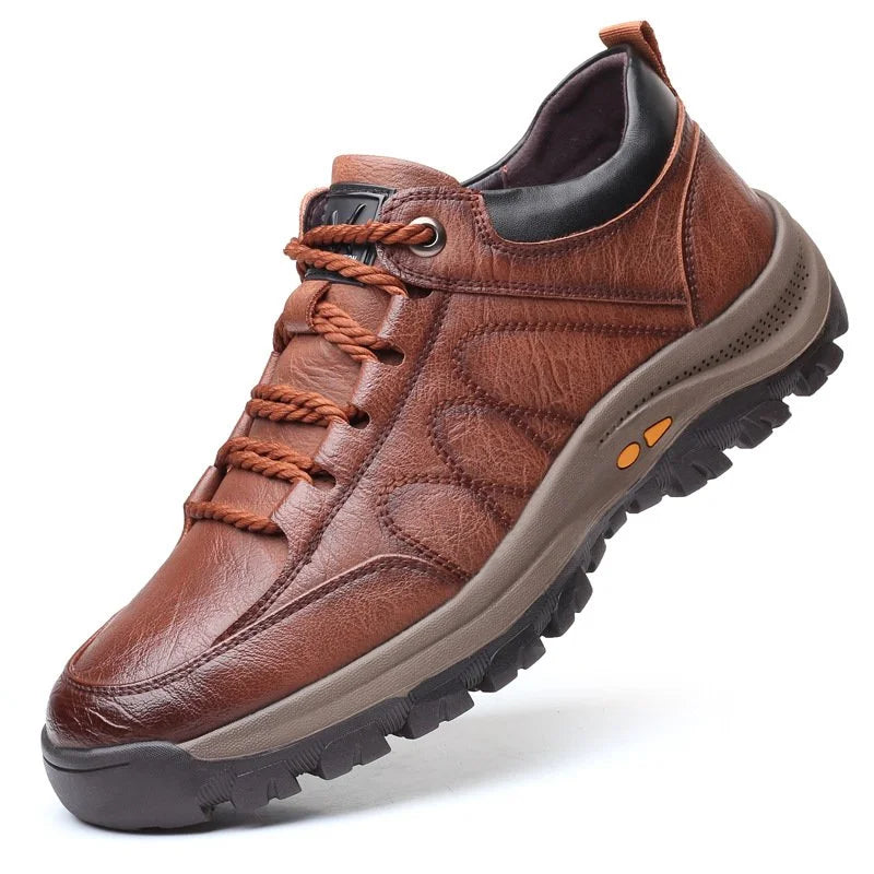 Nouvelles chaussures orthopédiques en cuir pour hommes 2026