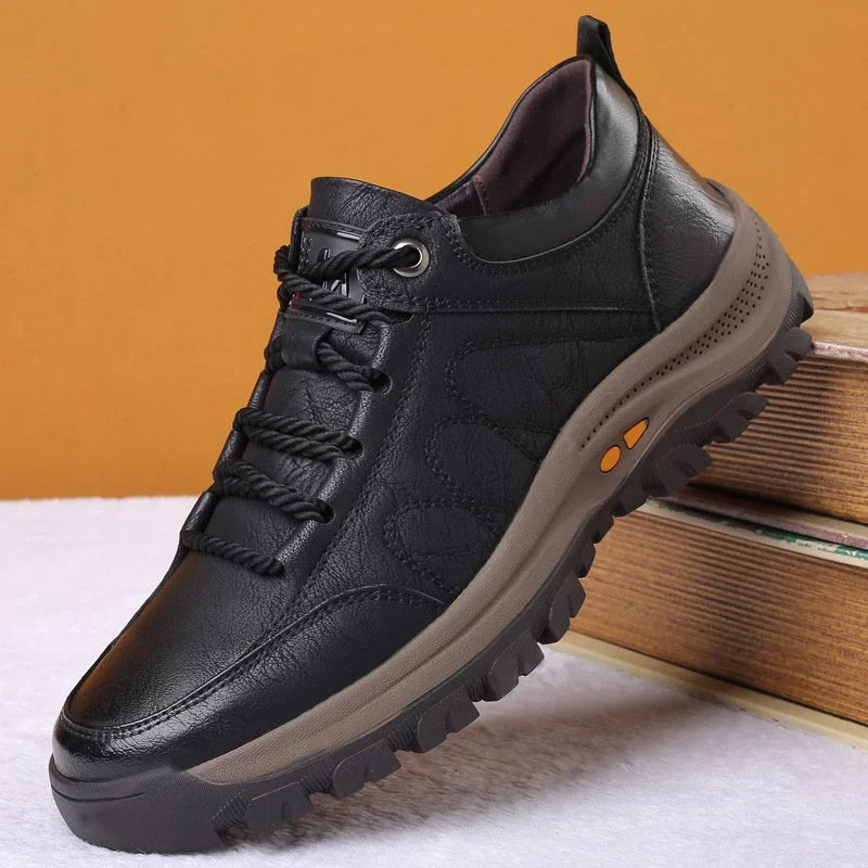 Nouvelles chaussures orthopédiques en cuir pour hommes 2026