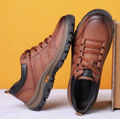 Nouvelles chaussures orthopédiques en cuir pour hommes 2026