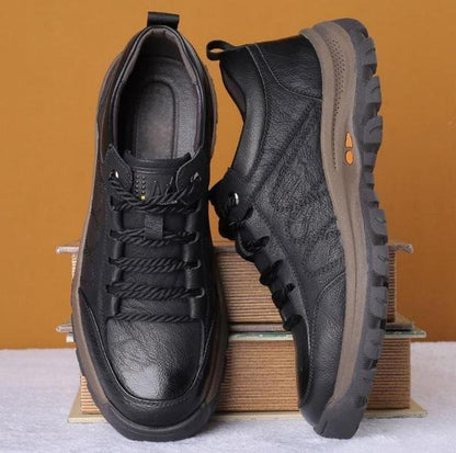 Nouvelles chaussures orthopédiques en cuir pour hommes 2026