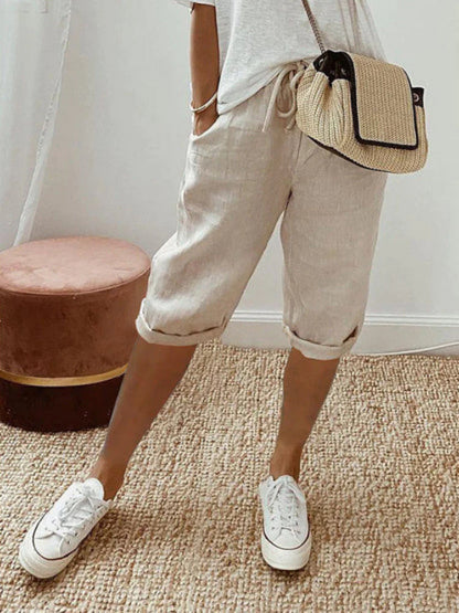 Light summer cotton shorts - Malena