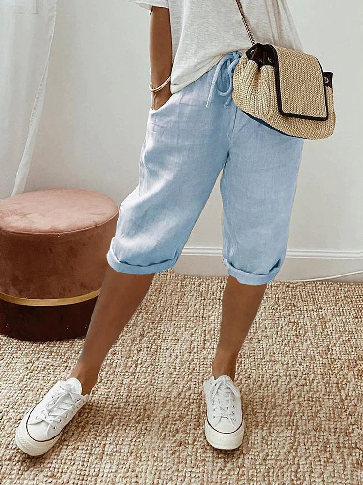 Light summer cotton shorts - Malena