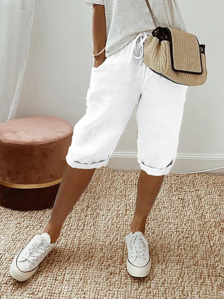 Light summer cotton shorts - Malena
