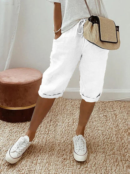 Light summer cotton shorts - Malena