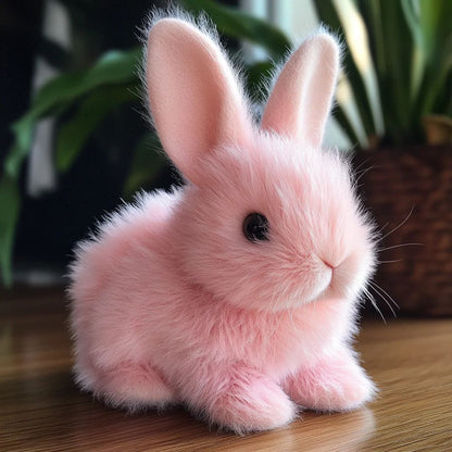 Lapin en peluche interactif pour enfants – Compagnon de jeu réaliste