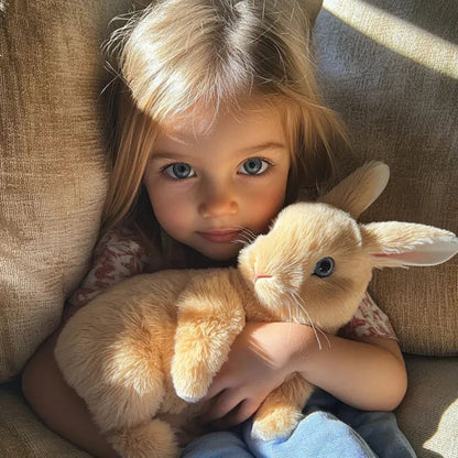 Lapin en peluche interactif pour enfants – Compagnon de jeu réaliste