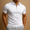Daan – Men's Polo Shirt with Zipper and Modern Fit