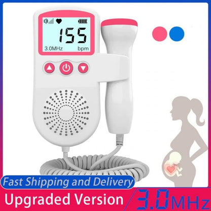 Moniteur portable du rythme cardiaque fœtal pour la grossesse