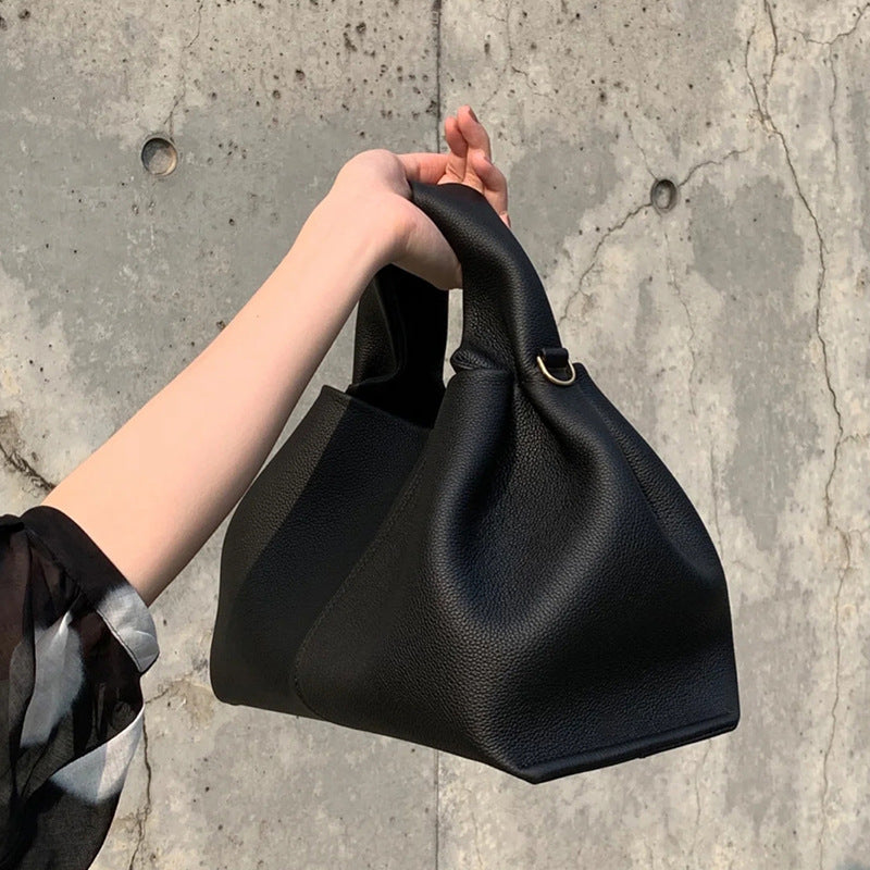 Leather handbag