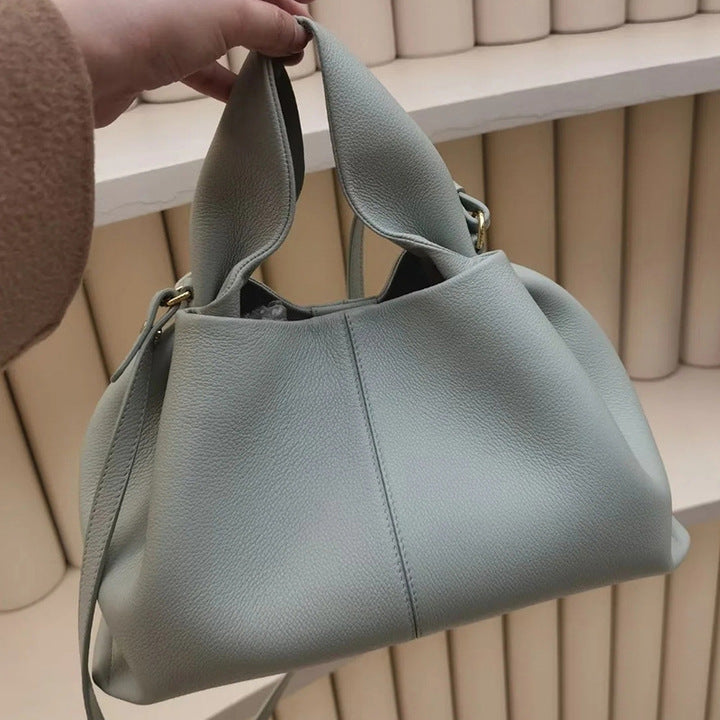 Leather handbag