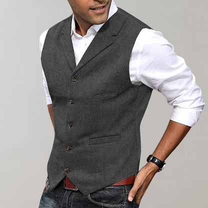 Olli | Gilet homme classique à coupe intemporelle