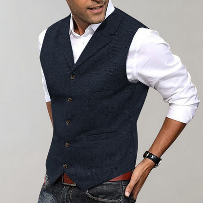 Olli | Gilet homme classique à coupe intemporelle