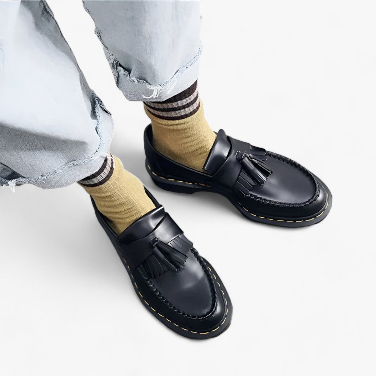 Les mocassins classiques tendance de Liam avec pompons