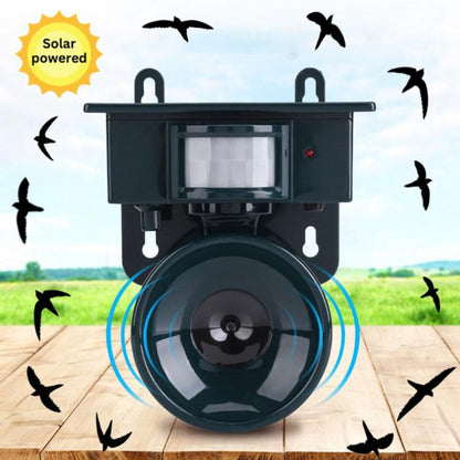 Dispositif intelligent de dissuasion solaire contre les oiseaux avec détecteur de mouvement