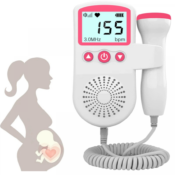 Moniteur portable du rythme cardiaque fœtal pour la grossesse