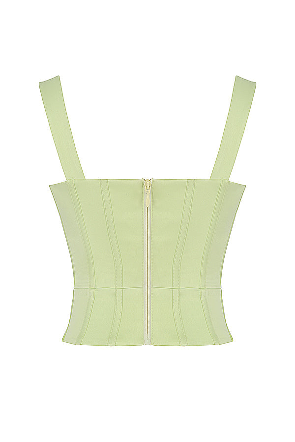Aveline – Women's Satin Corset with Elegant Fit