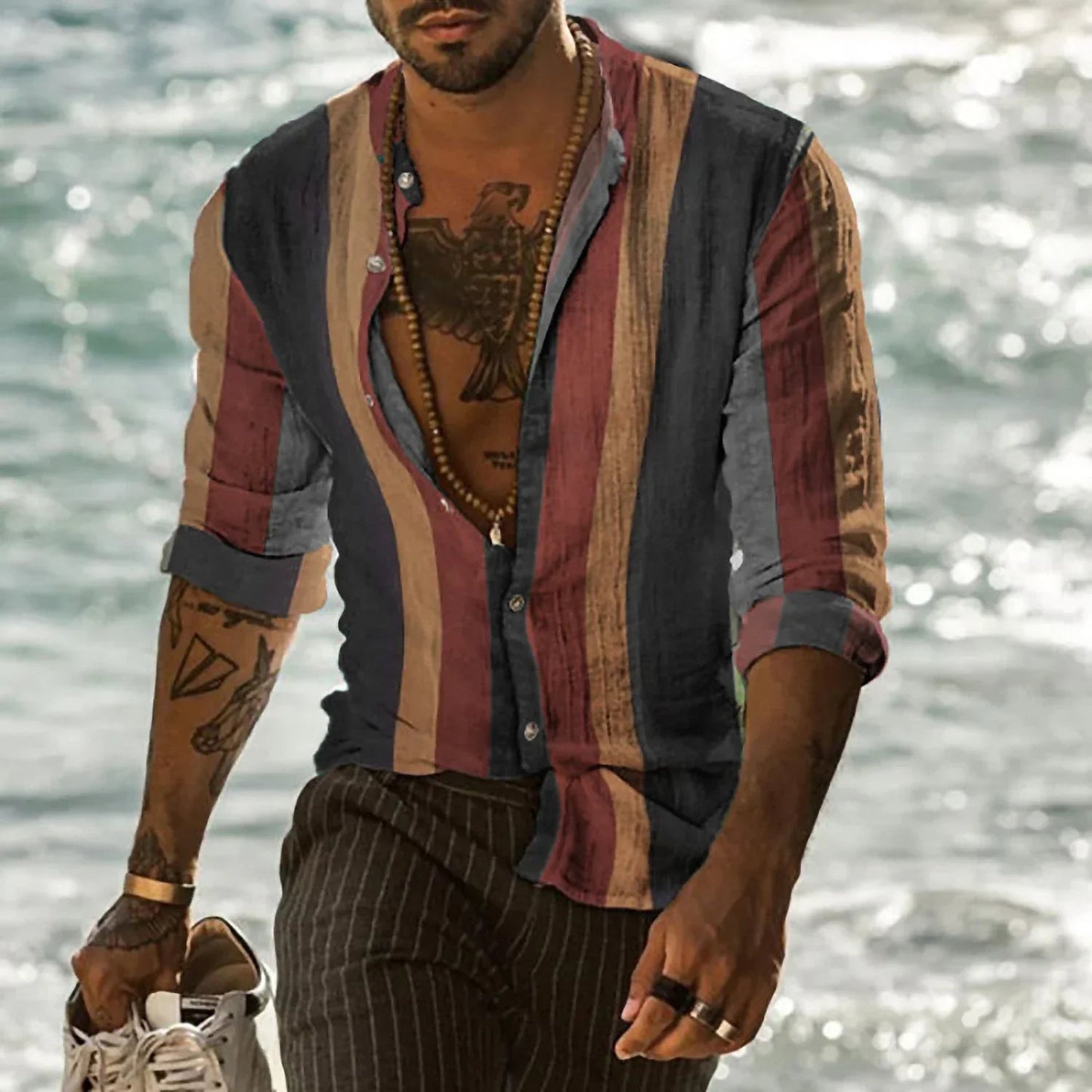 Chemise de plage stylée pour l'été - Ermin