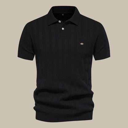 Finn | Stylish Short-Sleeve Merino Polo